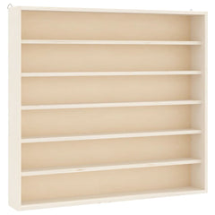 vidaXL Wooden Collector's Display Case with 6 Shelves 60x8,5x55cm 2