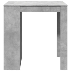 vidaXL Bar Table Concrete Grey 102x70x103.5 cm Engineered Wood 5