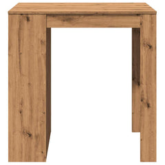 vidaXL Bar Table Artisian Oak 102x70x103.5 cm Engineered Wood 5