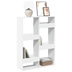 vidaXL Bookcase White 100x33x135 cm Engineered Wood 1