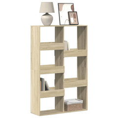 Bookcase 100x33x155.5 cm Engineered Wood Sonoma oak