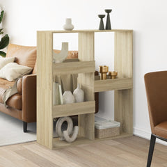 Room Divider 100x33x115 cm Engineered Wood Sonoma oak