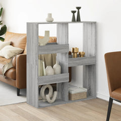 Room Divider 100x33x115 cm Engineered Wood Grey sonoma