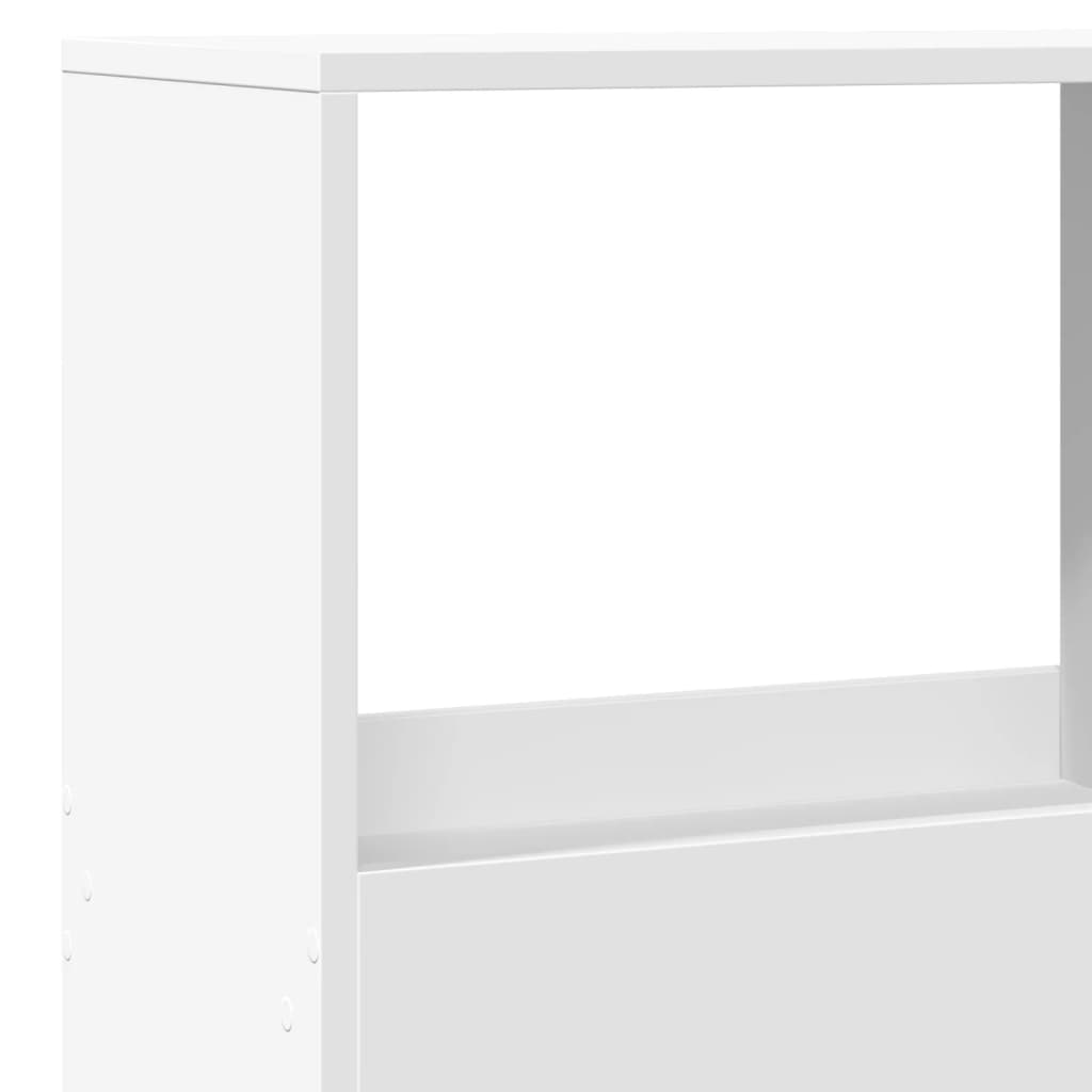Room Divider 100x33x155.5 cm Engineered Wood White