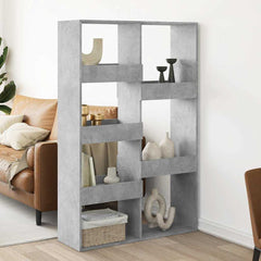 Room Divider 100x33x155.5 cm Engineered Wood Concrete grey