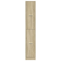vidaXL Apothecary Cabinet Sonoma Oak 30x41x174,5 cm Engineered Wood 5