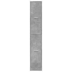 vidaXL Apothecary Cabinet Concrete Grey 30x41x174,5 cm Engineered Wood 5