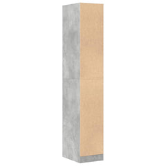 vidaXL Apothecary Cabinet Concrete Grey 30x41x174,5 cm Engineered Wood 6