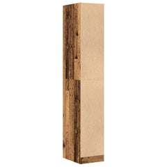 vidaXL Apothecary Cabinet Old Wood 30x41x174,5 cm Engineered Wood 6