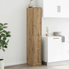 vidaXL Apothecary Cabinet Artisian Oak 30x41x174,5 cm Engineered Wood 1
