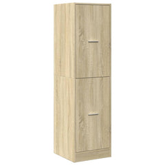 vidaXL Apothecary Cabinet Sonoma Oak 40x41x144,5 cm Engineered Wood 4
