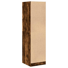 vidaXL Apothecary Cabinet Smoked Oak 40x41x144,5 cm Engineered Wood 6