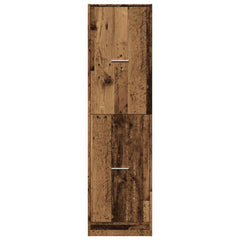 vidaXL Apothecary Cabinet Old Wood 40x41x144,5 cm Engineered Wood 5