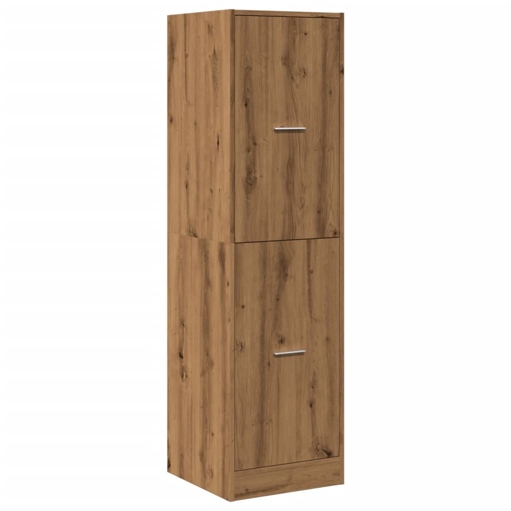 vidaXL Apothecary Cabinet Artisian Oak 40x41x144,5 cm Engineered Wood 4