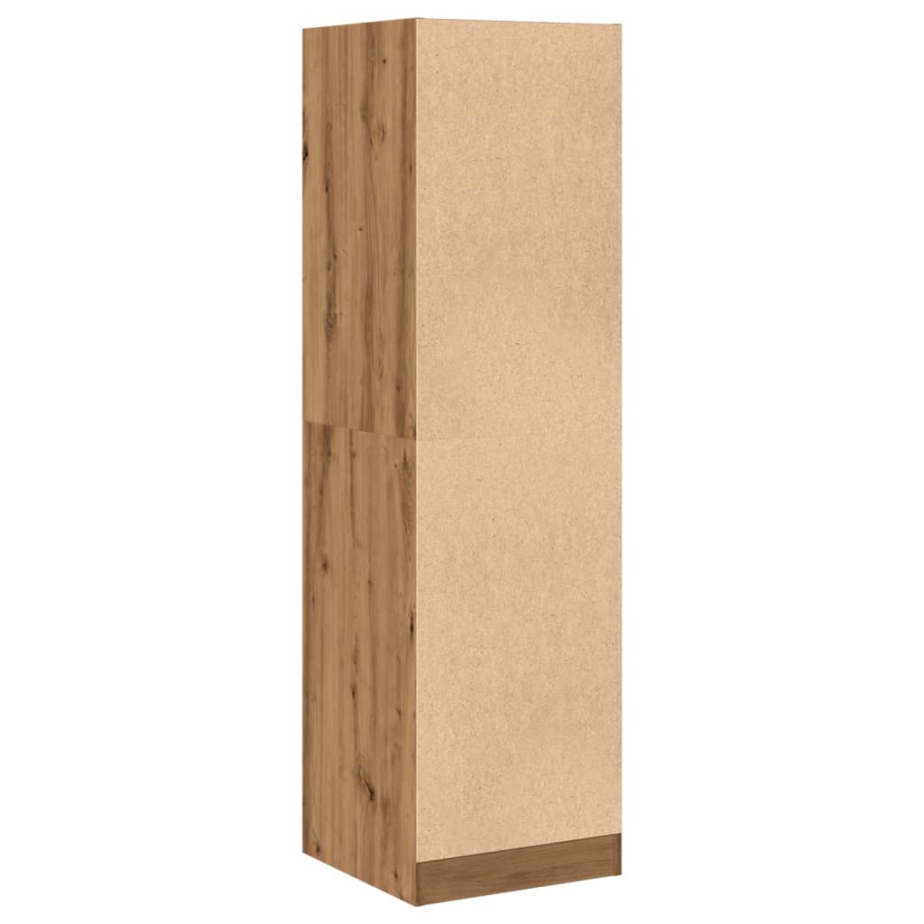 vidaXL Apothecary Cabinet Artisian Oak 40x41x144,5 cm Engineered Wood 6
