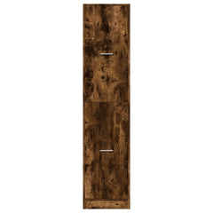 vidaXL Apothecary Cabinet Smoked Oak 40x41x174,5 cm Engineered Wood 5