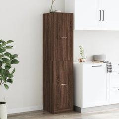 vidaXL Apothecary Cabinet Brown Oak 40x41x174,5 cm Engineered Wood 3