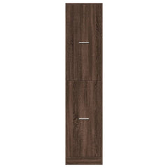 vidaXL Apothecary Cabinet Brown Oak 40x41x174,5 cm Engineered Wood 5