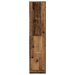 vidaXL Apothecary Cabinet Old Wood 40x41x174,5 cm Engineered Wood 5