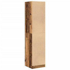 vidaXL Apothecary Cabinet Old Wood 40x41x174,5 cm Engineered Wood 6