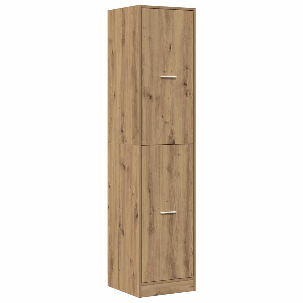 vidaXL Apothecary Cabinet Artisian Oak 40x41x174,5 cm Engineered Wood 4
