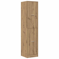 vidaXL Apothecary Cabinet Artisian Oak 40x41x174,5 cm Engineered Wood 4