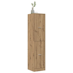 vidaXL Apothecary Cabinet Artisian Oak 40x41x174,5 cm Engineered Wood 5