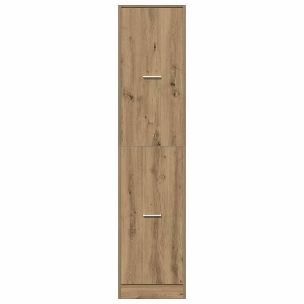 vidaXL Apothecary Cabinet Artisian Oak 40x41x174,5 cm Engineered Wood 6