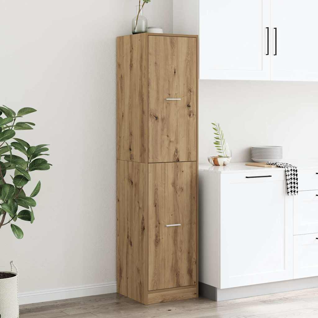 vidaXL Apothecary Cabinet Artisian Oak 40x41x174,5 cm Engineered Wood 1