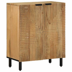 vidaXL 3 Piece Sideboards Brown 60x33x75 cm Solid Wood Mango 3