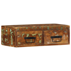 Wall-mounted TV Cabinet Solid Wood Reclaimed