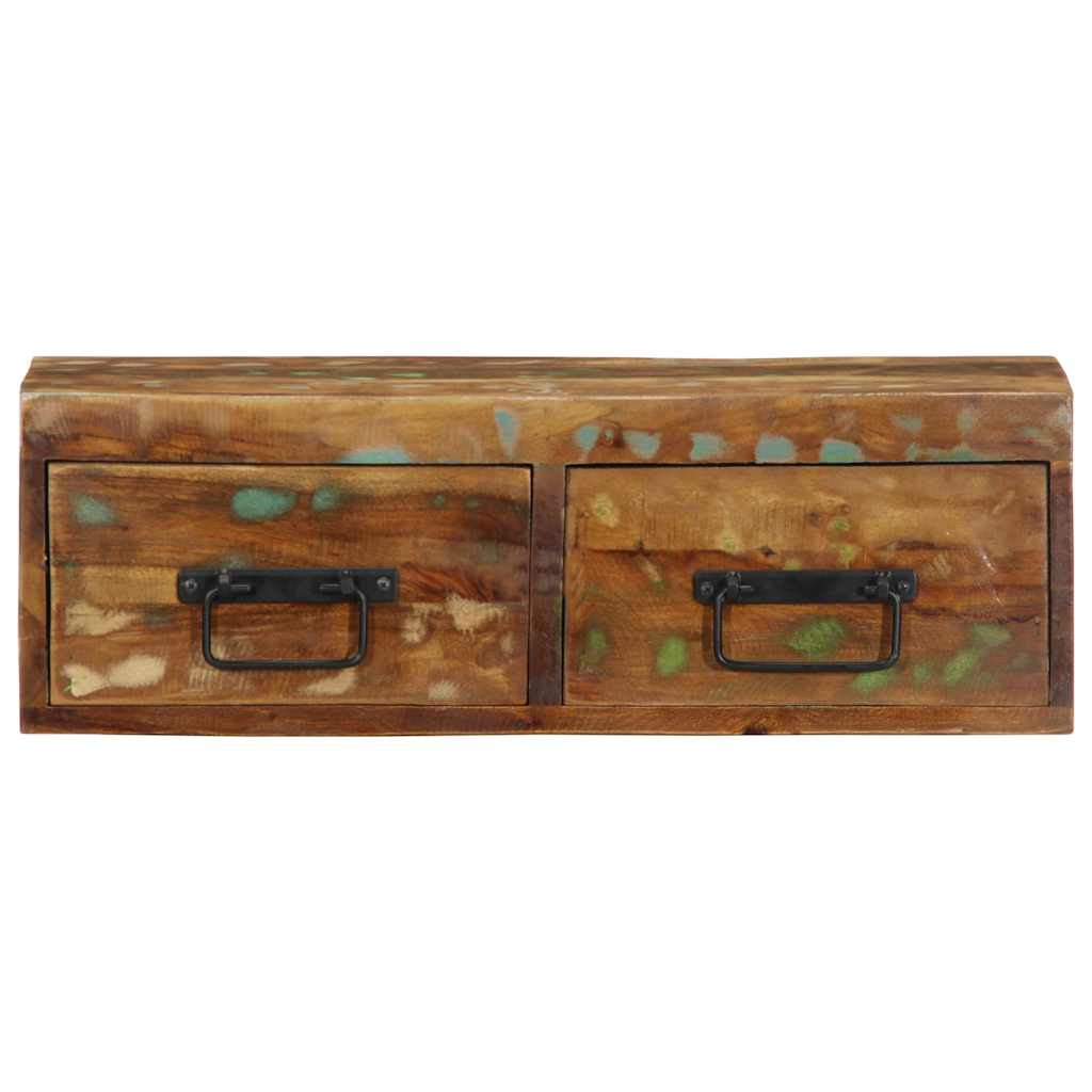vidaXL Wall-mounted TV Cabinet 60x30x19 cm Solid Wood Reclaimed 5