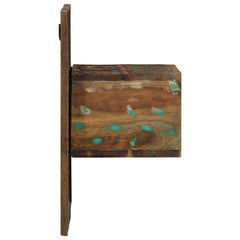 vidaXL Bedside Cabinet Multicolour 50x27x50 cm Solid Wood Reclaimed 3