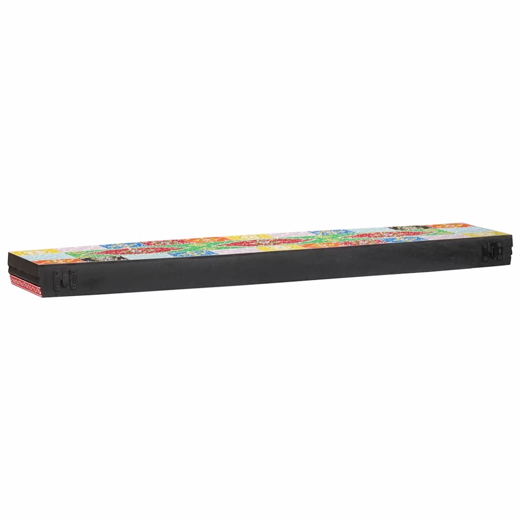 vidaXL Wall Shelves Wall-Mounted Multicolour 100 x 20 x 6 cm 4