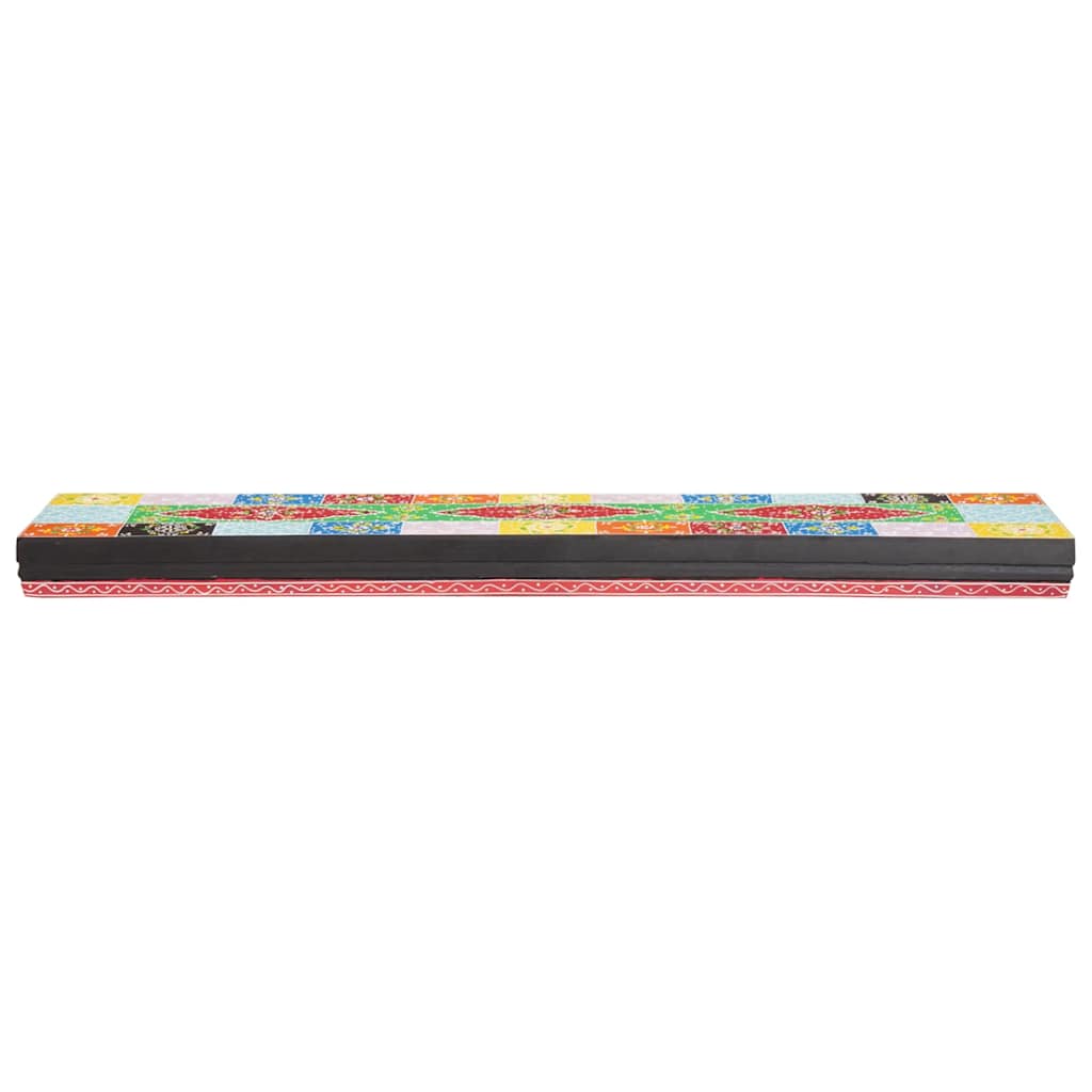 vidaXL Wall Shelves Wall-Mounted Multicolour 100 x 20 x 6 cm 2