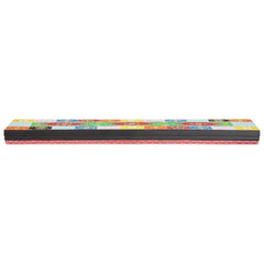 vidaXL Wall Shelves Wall-Mounted Multicolour 100 x 20 x 6 cm 2