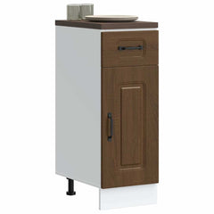 vidaXL Kitchen Base Cabinet Kalmar Brown Oak Engineered Wood 1