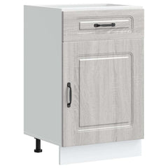 vidaXL Kitchen Base Cabinet Kalmar Grey Sonoma Engineered Wood 2