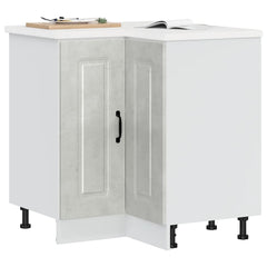 vidaXL Kitchen Base Cabinet "Kalmar" Engineered Wood Concrete Grey