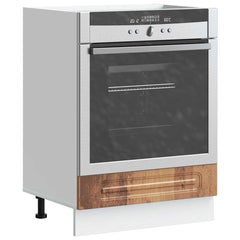 vidaXL Kitchen Base Cabinet "Kalmar" Engineered Wood Old Wood
