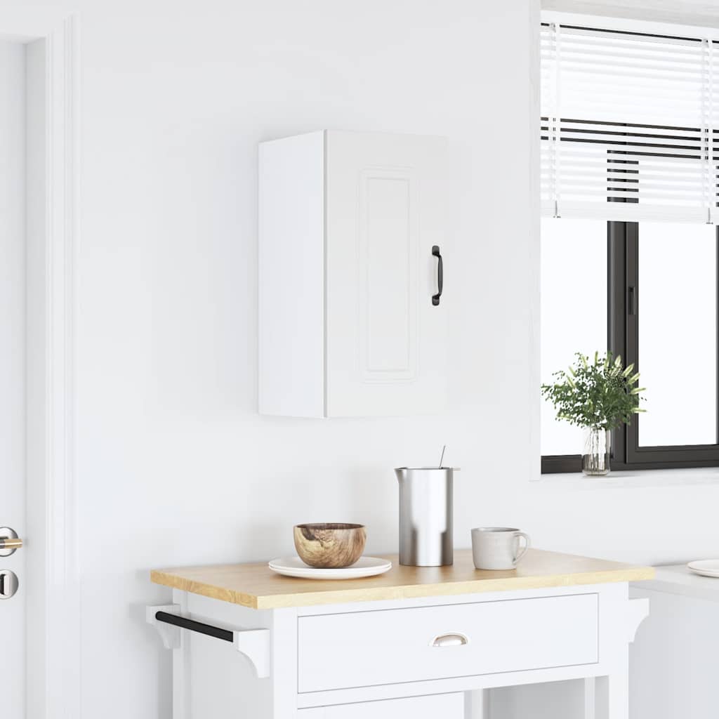 vidaXL Kitchen Wall Cabinet Kalmar White Engineered Wood 1