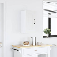 vidaXL Kitchen Wall Cabinet Kalmar White Engineered Wood 1
