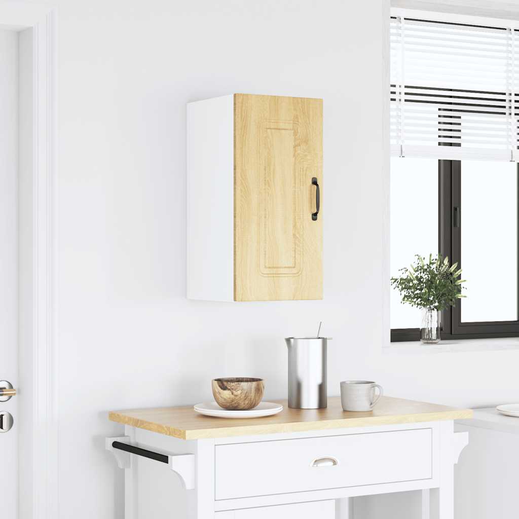 vidaXL Kitchen Wall Cabinet Kalmar Sonoma Oak Engineered Wood 1
