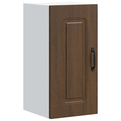 vidaXL Kitchen Wall Cabinet Kalmar Brown Oak Engineered Wood 2