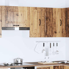 vidaXL Kitchen Wall Cabinet Kalmar Old Wood Engineered Wood 3