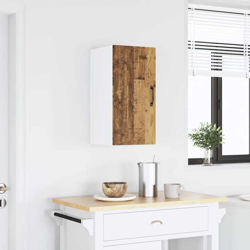 vidaXL Kitchen Wall Cabinet Kalmar Old Wood Engineered Wood 1