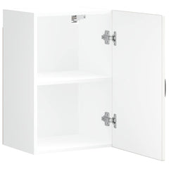 vidaXL Kitchen Wall Cabinet Kalmar High Gloss White Engineered Wood 6