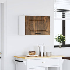 vidaXL Kitchen Wall Cabinet Kalmar Smoked Oak Engineered Wood 3