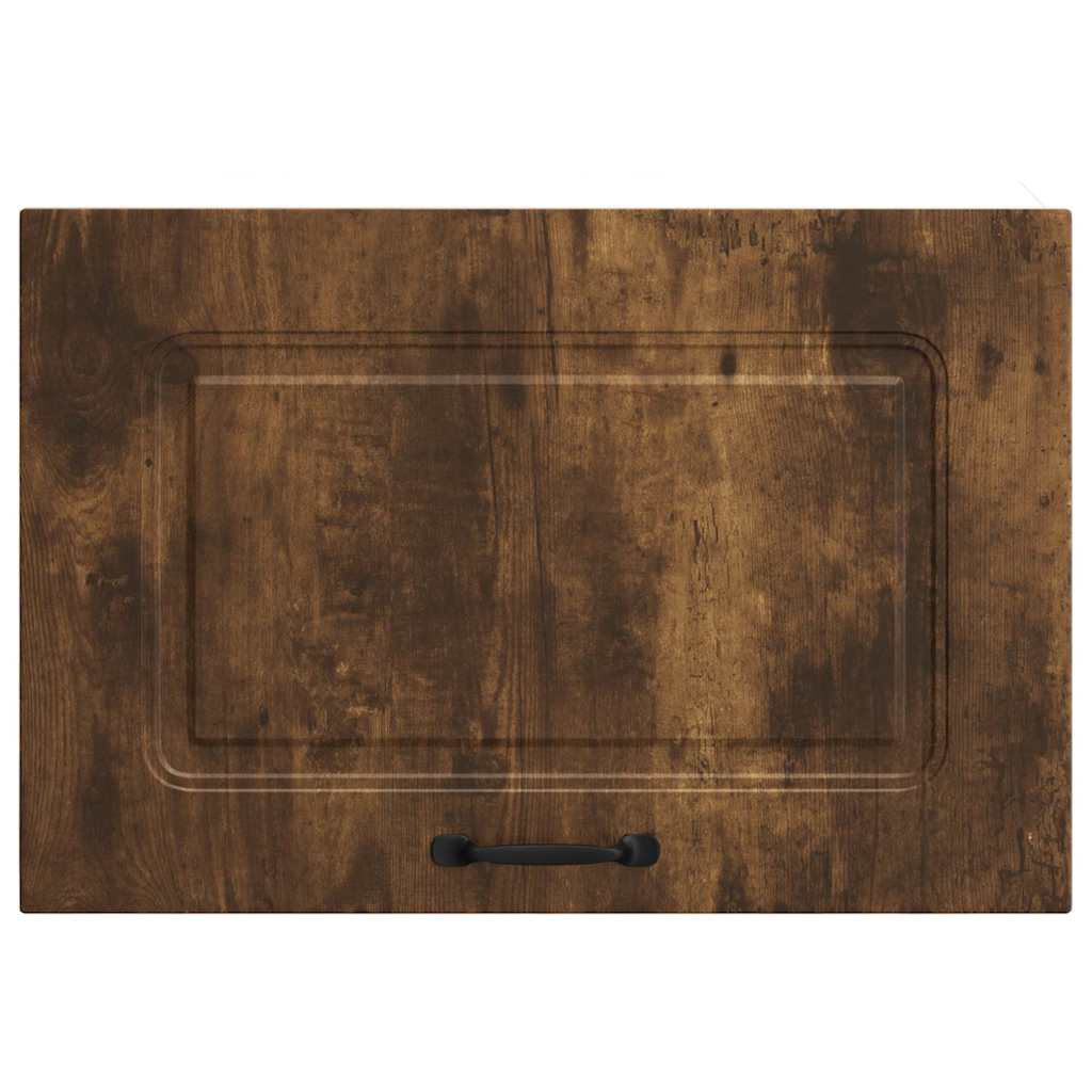vidaXL Kitchen Wall Cabinet Kalmar Smoked Oak Engineered Wood 5