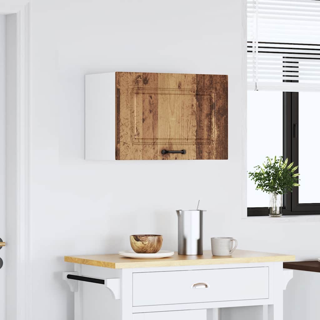 vidaXL Kitchen Wall Cabinet Kalmar Old Wood Engineered Wood 3